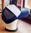画像4: 80's~【ビンテージ】【THE HOME DEPOT】ホームデポ【紺×白】【メッシュキャップ】【トラッカーキャップ】【キャップ】サイズフリー  (4)