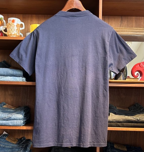 画像3: 90's【USA製】ビンテージ【ジャージーズ】【JERZEES】【TAE KNOW DO】テコンドー 【紺】武術【Tシャツ】【サイズL】  (3)