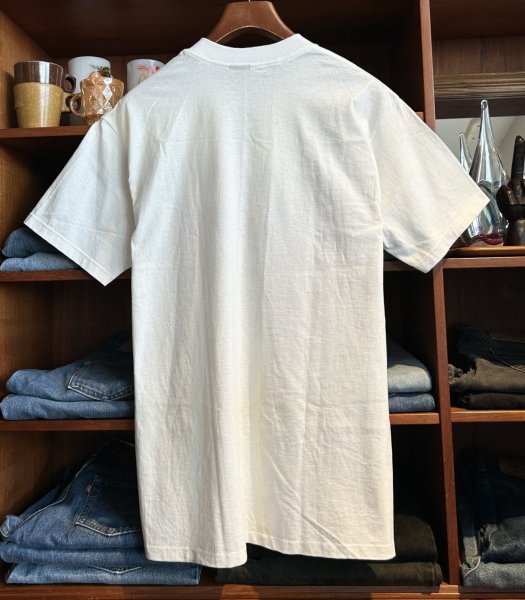 画像3: ほぼ未使用!! 90's USA製【ビンテージ】【CLASSIC PLATINUM】Taking Pride in America 【VFW】白【Ｔシャツ】【サイズL】  (3)