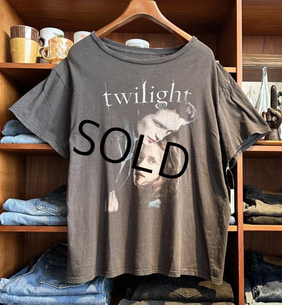 画像1: ビンテージ【TWILIGHT】トワイライト【黒】映画【Ｔシャツ】【サイズＸＬ】  (1)