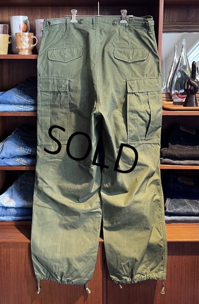 画像3: 50's【u.s.army】ビンテージ【米軍実物】【M-51】【フィールドパンツ】フィールドトラウザーズ【カーゴパンツ】【XL-R】  (3)