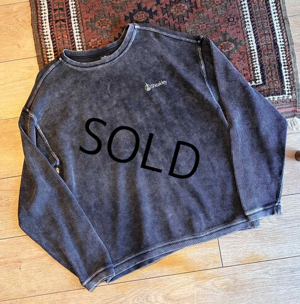 画像1: ビンテージ【CHARLES RIVER APPAREL Sheakley】【チャールズリバーアパレル】【黒】【細畝コットン地】【スウェット】【サイズＬ】  (1)