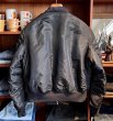 画像3: ビンテージ【ALPHA INDUSTRIES】アルファ製【MA-1】フライトジャケット【サイズL】   (3)