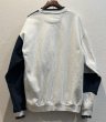 画像3: 90's~【ビンテージ】【DOCKERS】ドッカーズ【リーバイス】【グレー×紺 切り返し】【クルーネック】【スウェット】【サイズL】  (3)