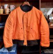 画像4: ビンテージ【ALPHA INDUSTRIES】アルファ製【MA-1】フライトジャケット【サイズL】   (4)