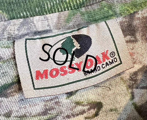 画像2: 90's ビンテージ【MOSSY OAK】【モッシーオーク】リアルツリーカモ 【カモ柄】【ロングスリーブ】ロンT  (2)