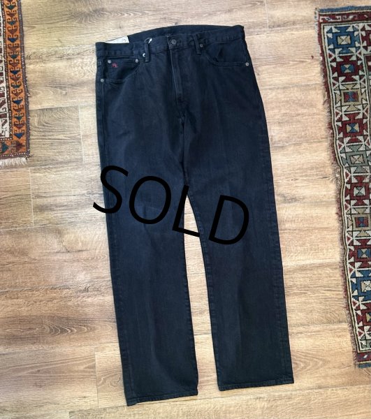 画像2: 【ラルフローレン】【POLO RALPH LAUREN】【黒】【デニムパンツ】【35×32】  (2)