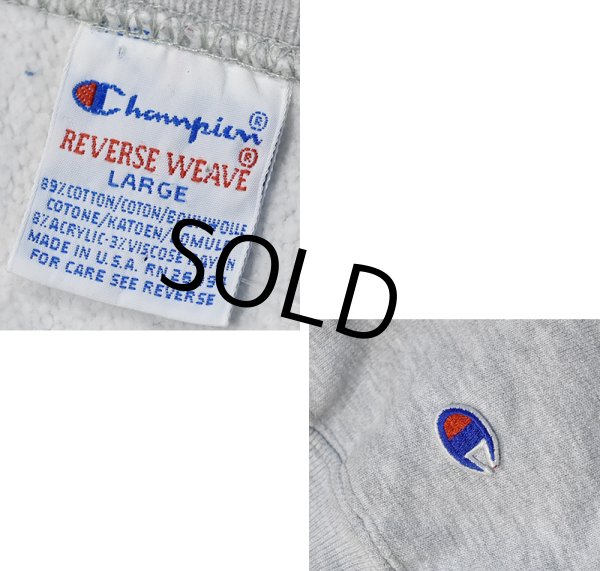 画像2: 90’ｓ【USA製】ビンテージ【Champion】【チャンピオン】【リバースウィーブ】COLORADO〜【カレッジスウェット】【グレー】【サイズL】  (2)