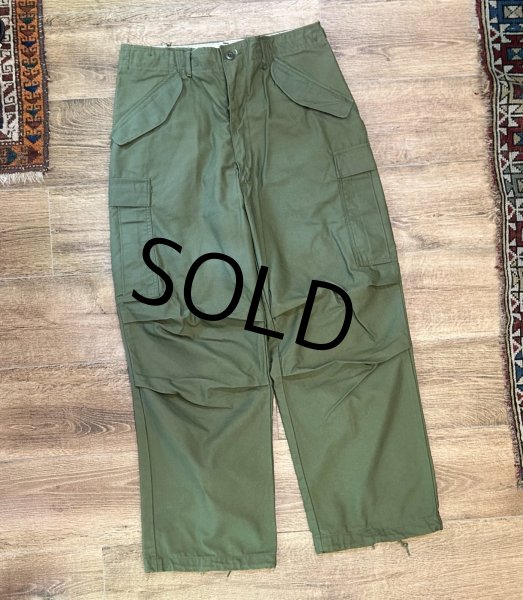 画像2: ほぼ未使用!!【70's】【米軍実物】【ビンテージ】U.S.ARMY【M-65】M65【フィールドパンツ】カーゴパンツ【M-R】  (2)
