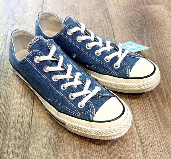 画像1: 【コンバース】converse【CT70】青【チャックテイラー】【オールスター】【US7】【サイズ２５．５ｃｍ】  (1)