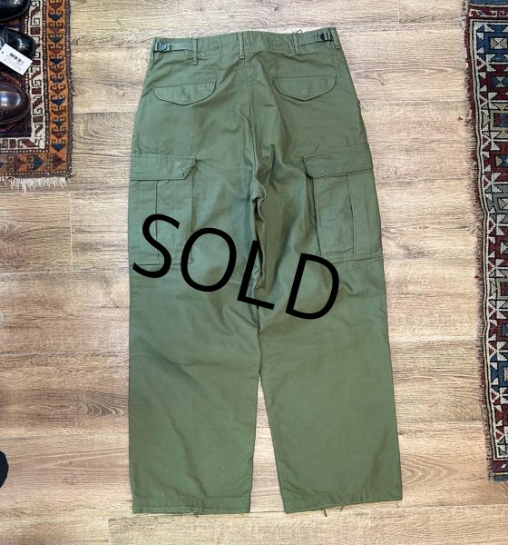画像4: ほぼ未使用!!【70's】【米軍実物】【ビンテージ】U.S.ARMY【M-65】M65【フィールドパンツ】カーゴパンツ【M-R】  (4)