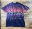 画像3: 90’s~【USA製】ビンテージ DELTA 【CHICAGO】シカゴ【タイダイ風】 夜景総柄 街 Tシャツ サイズM (3)