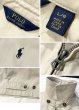 画像2: 【ラルフローレン】【POLO RALPH LAUREN】ビンテージ【オフホワイト】【コットン】ブルゾン【スウィングトップ】【サイズＬ】  (2)