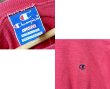 画像2: 【90's】【USA製】【ビンテージ】【チャンピオン】【Champion】胸ロゴ付き【赤】無地【Tシャツ】【サイズXL】  (2)