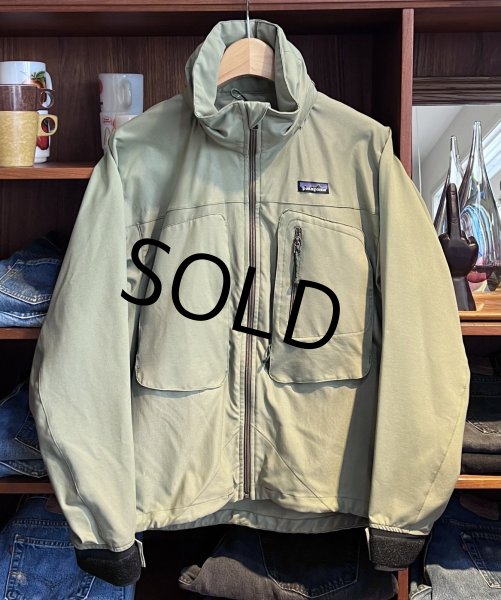 画像1: 2002年製 【パタゴニア】patagonia【hydroshed jacket】ハイドロシェッドジャケット【緑】【フライフィッシング】【サイズS】  (1)