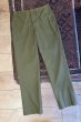 画像2: 70's ビンテージ【ROOTS SUMMIT】オリーブグリーン【スラックス】タロン【W31程度】  (2)