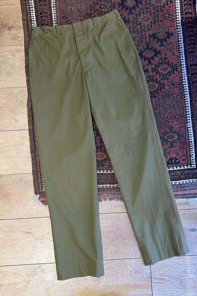 画像2: 70's ビンテージ【ROOTS SUMMIT】オリーブグリーン【スラックス】タロン【W31程度】  (2)