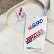 画像2: ~90's 【ビンテージ】デッドストック【USA製】ラッセル JERZEES ジャージーズホワイト【クリーム無地】スウェット【サイズL】  (2)