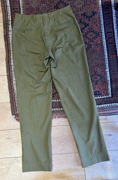 画像4: 70's ビンテージ【ROOTS SUMMIT】オリーブグリーン【スラックス】タロン【W31程度】  (4)