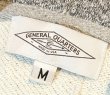 画像2:  【USA製】【GENERAL QUARTERS 】ジェネラル・クォーターズ【杢グレー】２トーン【パーカー】オートミールグレー【サイズM】  (2)