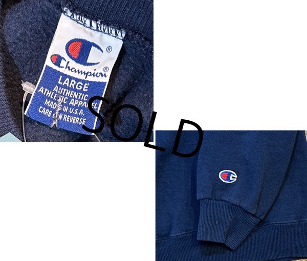 画像2: 90’ｓ【USA製】ビンテージ【Champion】【チャンピオン】FROST VALLEY 紺【スウェット】【サイズL】  (2)