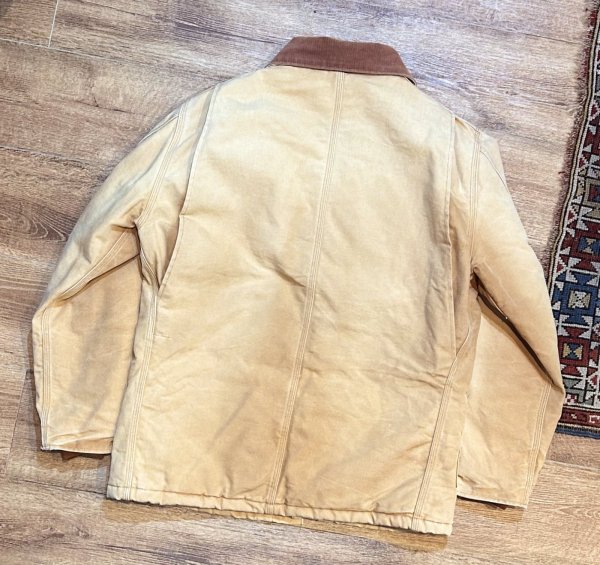画像3: ビンテージ【carhartt】【カーハート】【ブラウン】トラディショナルコート【キルティング裏地付き】【ダック地】【ワークジャケット】【Ｌ程度】  (3)