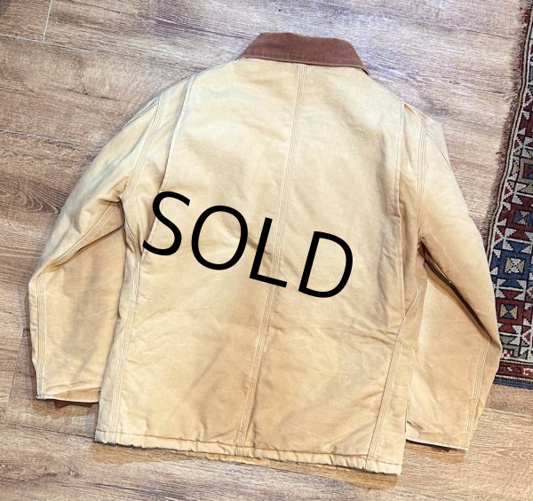 画像3: ビンテージ【carhartt】【カーハート】【ブラウン】トラディショナルコート【キルティング裏地付き】【ダック地】【ワークジャケット】【Ｌ程度】  (3)