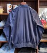 画像3: 80's~【ビンテージ】【B.O.G.】【紺×水色ライン】ジャージ【トラックジャケット】【トラックジャージ】【サイズＬ】  (3)