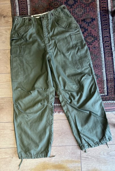 画像2: 程度良好!! 50's【u.s.army】ビンテージ【米軍実物】【M-51】【フィールドパンツ】フィールドトラウザーズ【カーゴパンツ】【M-R】  (2)