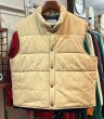 画像1: 80's〜【ビンテージ】【ＬＬビーン】【L.L.bean】ベージュ【ダウンベスト】【サイズXL程度】  (1)