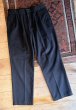 画像2: 90's【DOCKERS】リーバイス ドッカーズ【黒】【2タック】コットンパンツ【34x32】  (2)