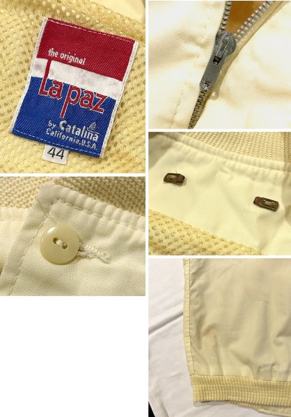 画像2: 80's【ビンテージ】【Catalina】 カタリナ 【La paz ジャケット】【ダービージャケット】カップショルダージャケット【US44】  (2)