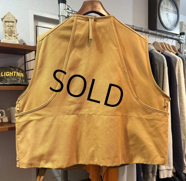 画像3: USA製【ビンテージ】【Ideal】アイディール【ライトブラウン】【ハンティングべスト】サイズXL程度  (3)