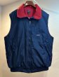 画像4: 90's【USA製】【patagonia】【パタゴニア】紺×裏地赤フリース【シェルドシンチラ】【フリースベスト】【サイズXL】  (4)