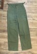 画像3: ~50's【ビンテージ】 U.S.ARMY 【M-47】【ヘリンボーンツイル】【HBTパンツ】 M47【ベイカーパンツ】【W30程度】  (3)