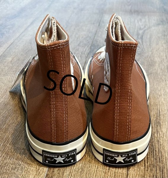 画像6: 【新品未使用】【コンバース】converse オールスター【CT70】【Tawny Owl】ブラウン ハイカットシューズ【US9 1/2】【28ｃｍ】　  (6)