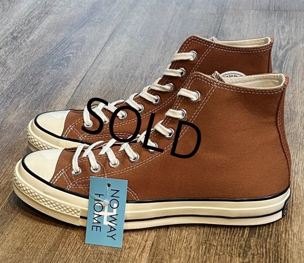 画像4: 【新品未使用】【コンバース】converse オールスター【CT70】【Tawny Owl】ブラウン ハイカットシューズ【US9 1/2】【28ｃｍ】　  (4)