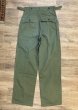 画像4: ~50's【ビンテージ】 U.S.ARMY 【M-47】【ヘリンボーンツイル】【HBTパンツ】 M47【ベイカーパンツ】【W30程度】  (4)
