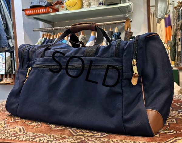 画像5: ほぼ未使用【ビンテージ】【L.L.Bean】エルエルビーン【紺】CRL【ボストンバッグ】ショルダーベルト付き  (5)