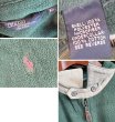 画像2: USA製【RALPH LAUREN】【ラルフローレン】【緑】【フリース】【フルジップアップジャケット】【サイズＬ】  (2)