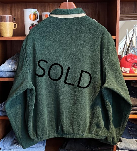 画像3: USA製【RALPH LAUREN】【ラルフローレン】【緑】【フリース】【フルジップアップジャケット】【サイズＬ】  (3)