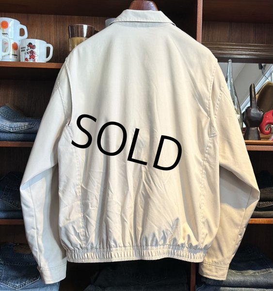 画像3: ビンテージ【POLO GOLF】【ポロゴルフ】【ラルフローレン】【RALPH LAUREN】【ベージュ】【スウィングトップ】【ジップアップブルゾン】【サイズXＬ】  (3)
