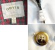 画像2: ほぼ未使用!! ORVIS【オービス】【オフホワイト】裏地赤チェック【ブルゾン】 ジップアップジャケット【サイズXL】  (2)