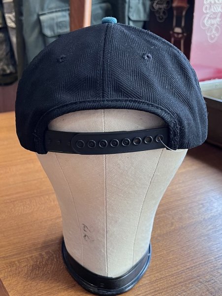 画像5: 90's~【USA製】【ビンテージ】【AMERICA'S Legends】【黒×ターコイズ】BBキャップ【ベースボールキャップ】  (5)