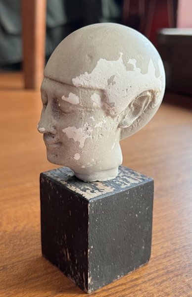 画像2: 【ビンテージ】アンティーク【人の顔】【彫刻】【雑貨】  (2)