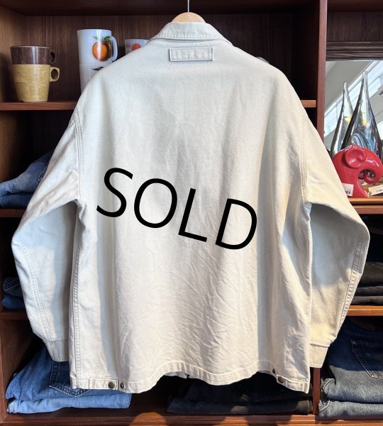 画像3: 80's【USA製】【ビンテージ】【L.L.Bean】LLビーン【ベージュ】【裏ボア】ジップアップジャケット【ジップアップブルゾン】【サイズＬ】  (3)