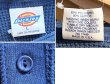 画像3: USA製 ビンテージ【ディッキーズ】【Dickies】【紺色】【無地】ヘンリーネック【サーマルロンT】【サイズL】  (3)