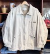 画像1: 80's【USA製】【ビンテージ】【L.L.Bean】LLビーン【ベージュ】【裏ボア】ジップアップジャケット【ジップアップブルゾン】【サイズL】  (1)