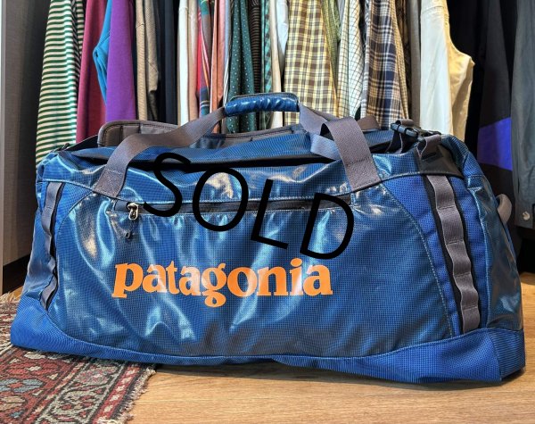 画像1: 【ビンテージ】【パタゴニア】patagonia 【青ｘオレンジ】ブラックホール ダッフル 70L  (1)