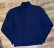 画像3: 90's【USA製】【ビンテージ】【RUSSELL】ラッセル【紺】【Bucks】首元刺繍【タートルネックスウェット】【サイズＬ】  (3)